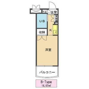 ワンルーム 間取り図