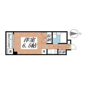 ワンルーム 間取り図