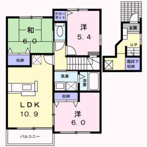 3LDK 間取り図