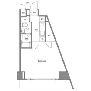 ワンルーム 間取り図