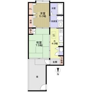 2K 間取り図