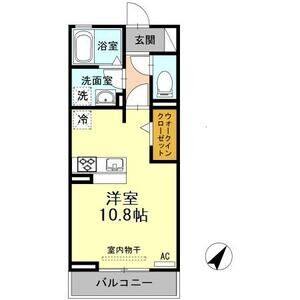 ワンルーム 間取り図