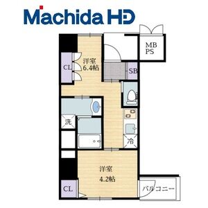 2K 間取り図