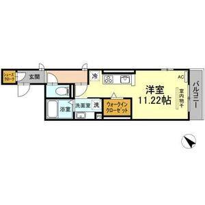 ワンルーム 間取り図
