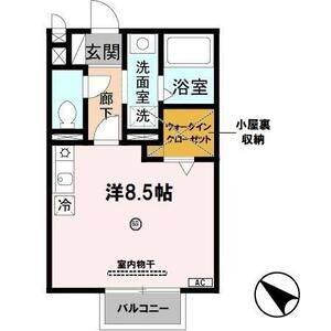 ワンルーム 間取り図