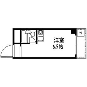 ワンルーム 間取り図
