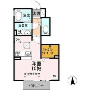 ワンルーム 間取り図