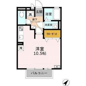 ワンルーム 間取り図