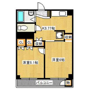 2K 間取り図