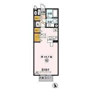 ワンルーム 間取り図