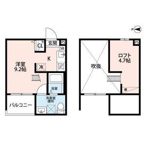 ワンルーム 間取り図