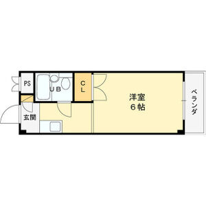 ワンルーム 間取り図