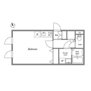 ワンルーム 間取り図