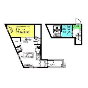 ワンルーム 間取り図