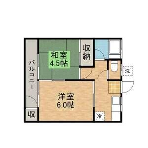 2K 間取り図