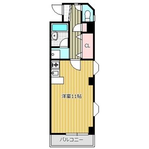 ワンルーム 間取り図
