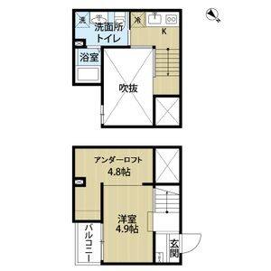 ワンルーム 間取り図