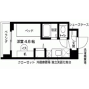 ワンルーム 間取り図