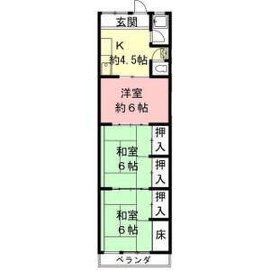 3K 間取り図