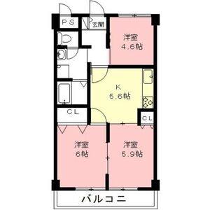 3K 間取り図