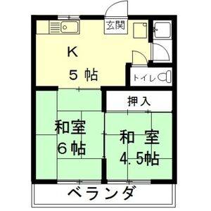 2K 間取り図