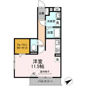 ワンルーム 間取り図