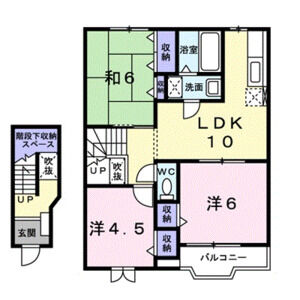 3LDK 間取り図