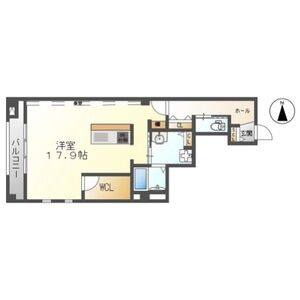 ワンルーム 間取り図