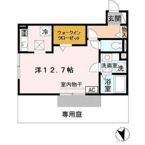 ワンルーム 間取り図