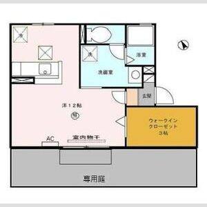 ワンルーム 間取り図