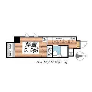 ワンルーム 間取り図