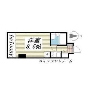 ワンルーム 間取り図