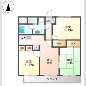 3LDK 間取り図