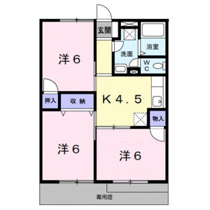 3K 間取り図