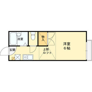 ワンルーム 間取り図