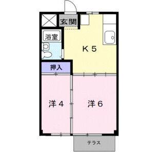 2K 間取り図