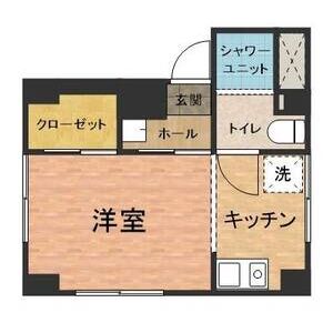 ワンルーム 間取り図