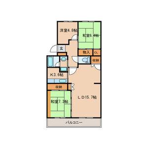 3LDK 間取り図