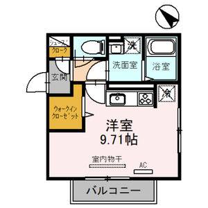 ワンルーム 間取り図