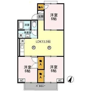 3LDK 間取り図