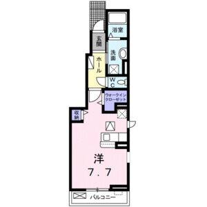 ワンルーム 間取り図
