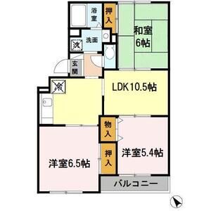 3LDK 間取り図