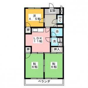 3LDK 間取り図