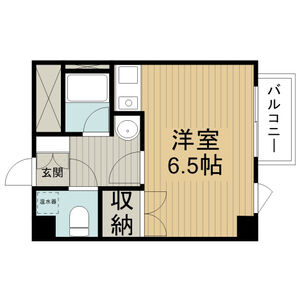 ワンルーム 間取り図