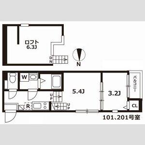 2K 間取り図