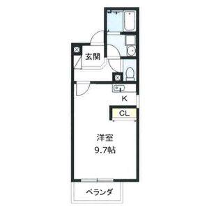 ワンルーム 間取り図