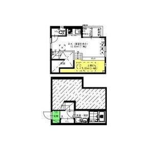 ワンルーム 間取り図