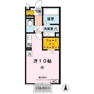 ワンルーム 間取り図