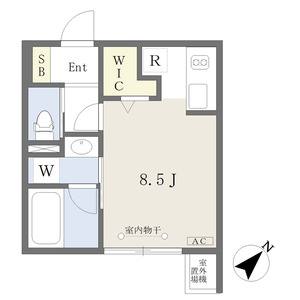 ワンルーム 間取り図