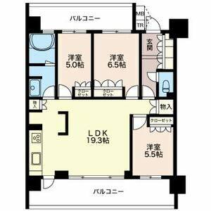 3LDK 間取り図